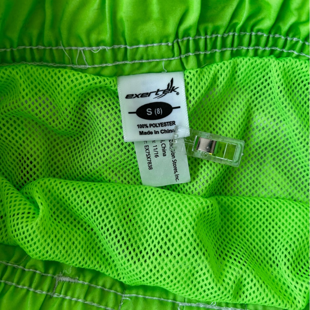 Boys Floral Green and Black Swim Shorts - Picture 2 of 9